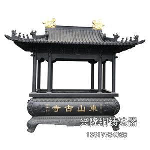 長(zhǎng)方八龍柱大香爐廠家定制