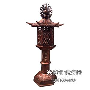寺廟落地式鐵油燈寺院宮觀大銅油燈廠家定制