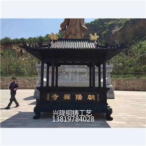 朝陽(yáng)禪寺長(zhǎng)方龍柱香爐廠家定制